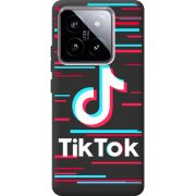 Черный чехол BoxFace Xiaomi 14 Tik Tok