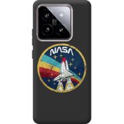 Черный чехол BoxFace Xiaomi 14 NASA