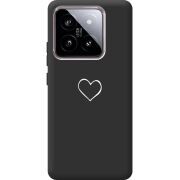 Черный чехол BoxFace Xiaomi 14 My Heart