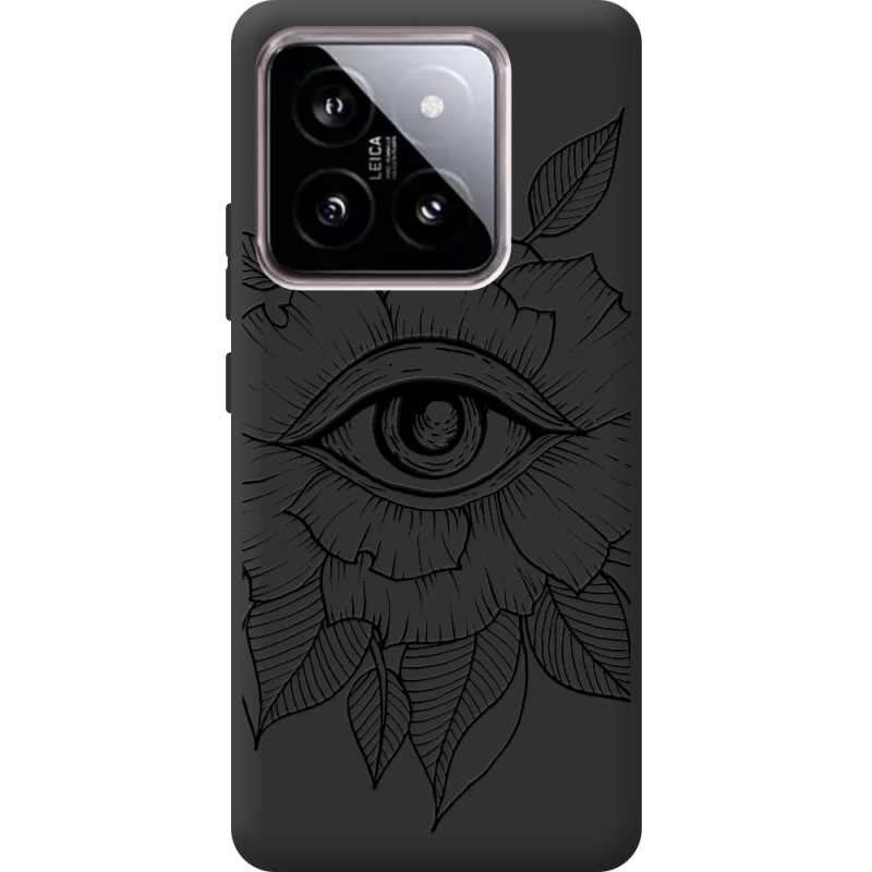 Черный чехол BoxFace Xiaomi 14 Eye