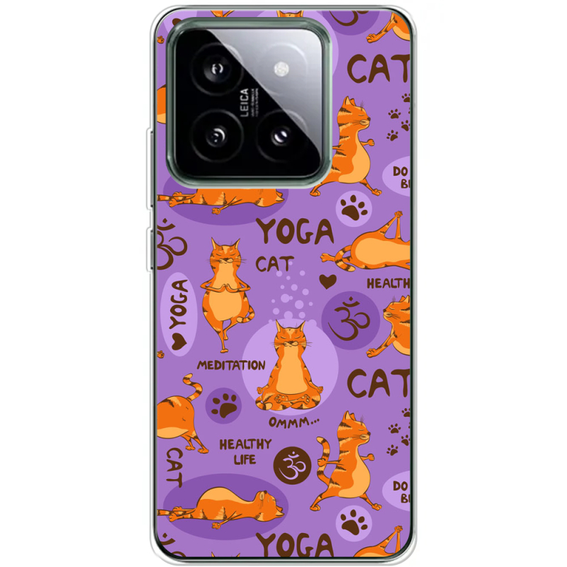 Чехол BoxFace Xiaomi 14 Pro Yoga Cat