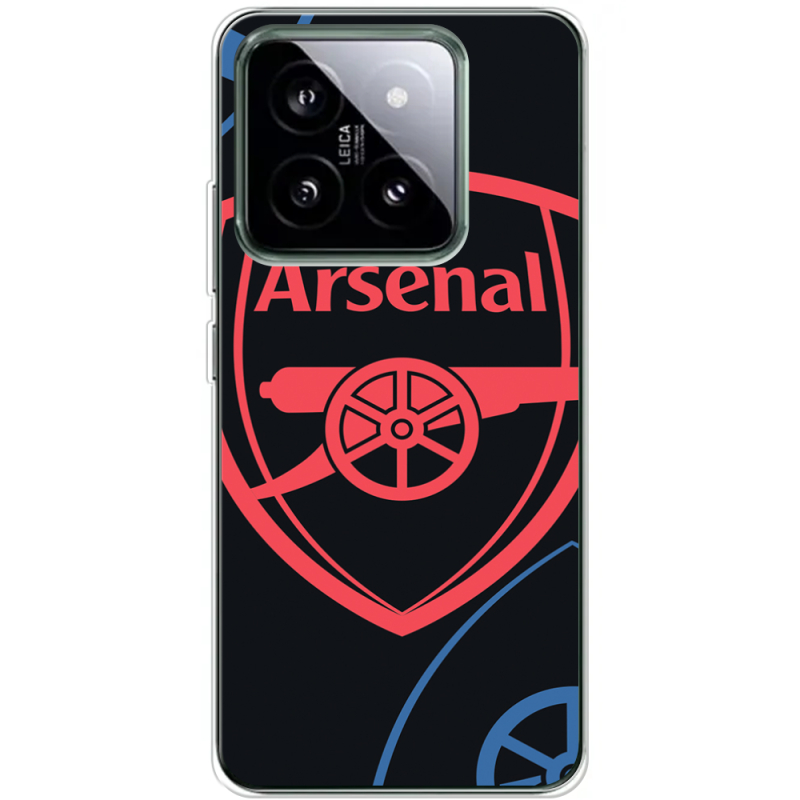 Чехол BoxFace Xiaomi 14 Pro Football Arsenal