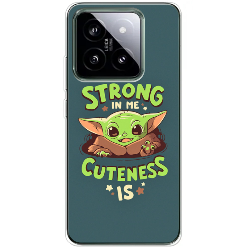 Чехол BoxFace Xiaomi 14 Pro Strong in me Cuteness is