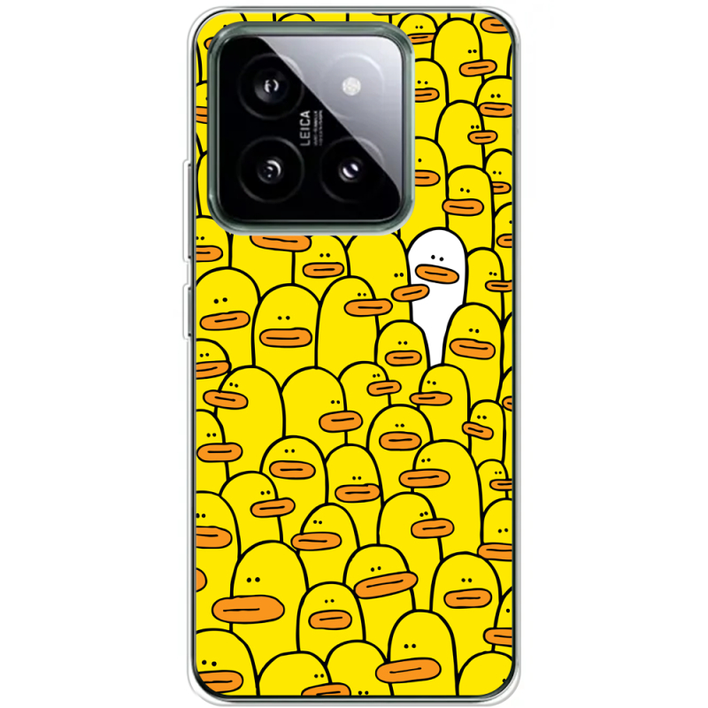 Чехол BoxFace Xiaomi 14 Pro Yellow Ducklings