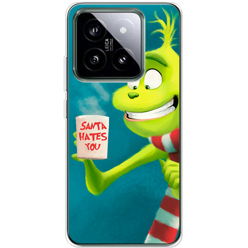 Чехол BoxFace Xiaomi 14 Pro Santa Hates You