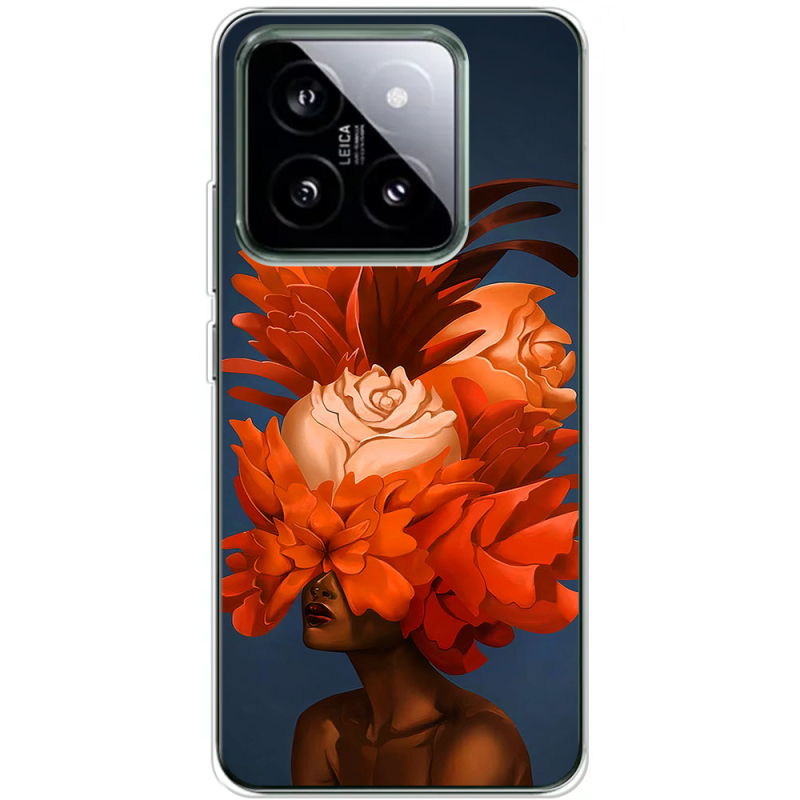 Чехол BoxFace Xiaomi 14 Pro Exquisite Orange Flowers