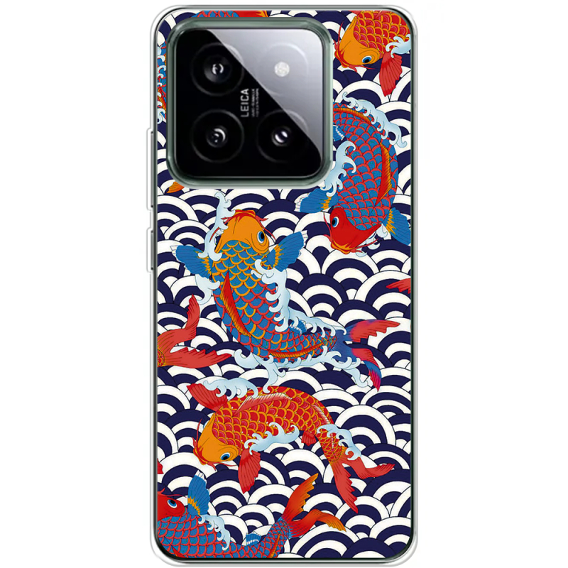 Чехол BoxFace Xiaomi 14 Pro Koi Fish