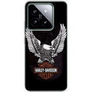 Чехол BoxFace Xiaomi 14 Pro Harley Davidson and eagle