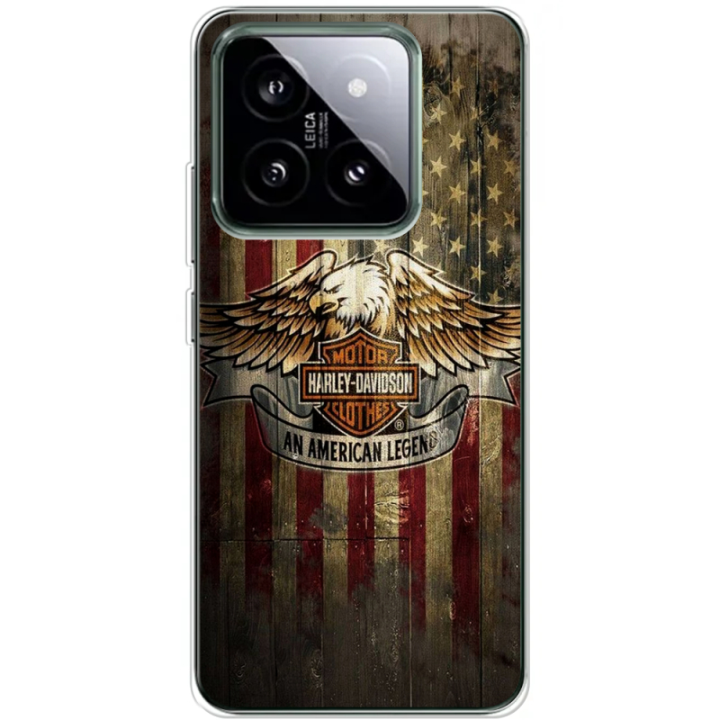 Чехол BoxFace Xiaomi 14 Pro Harley An American Legend