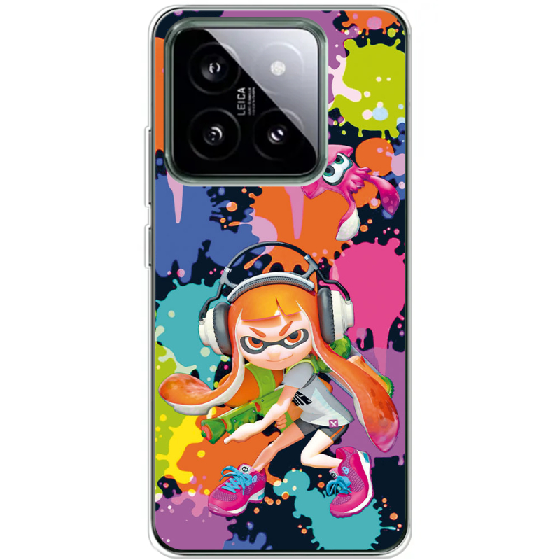 Чехол BoxFace Xiaomi 14 Pro Splatoon Inklings