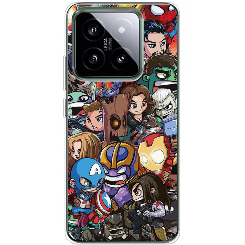 Чехол BoxFace Xiaomi 14 Pro Avengers Infinity War