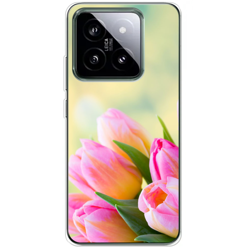 Чехол BoxFace Xiaomi 14 Pro Bouquet of Tulips