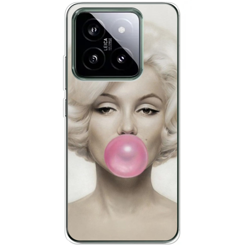 Чехол BoxFace Xiaomi 14 Pro Marilyn Monroe Bubble Gum