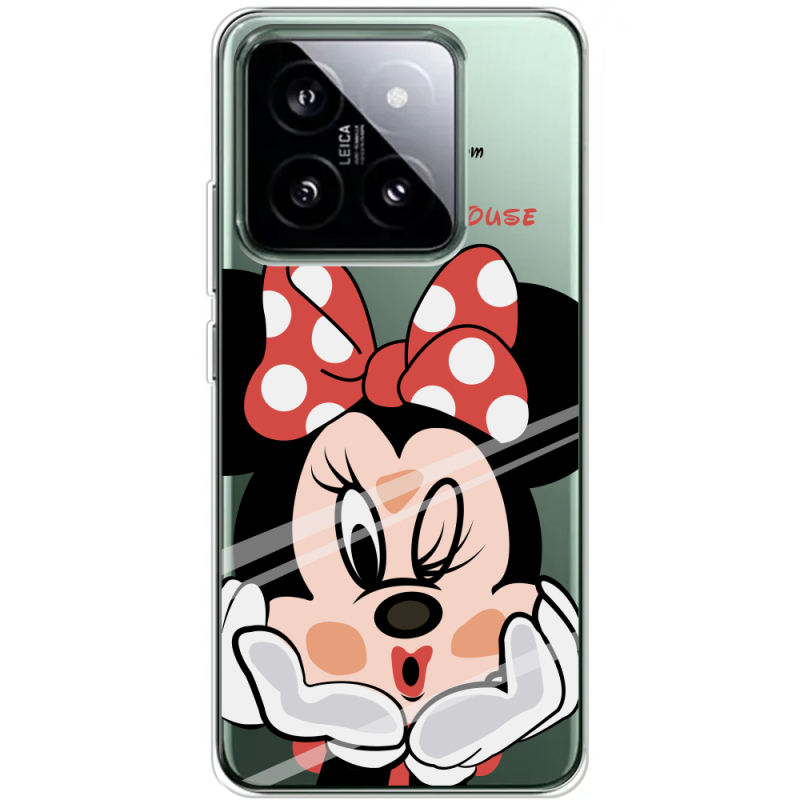Прозрачный чехол BoxFace Xiaomi 14 Pro Lady M