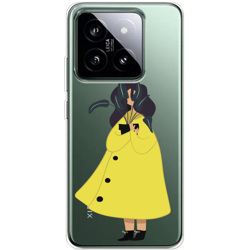 Прозрачный чехол BoxFace Xiaomi 14 Pro Just a Girl