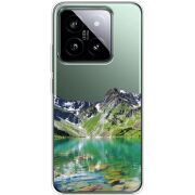 Прозрачный чехол BoxFace Xiaomi 14 Pro Green Mountain