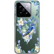 Прозрачный чехол BoxFace Xiaomi 14 Pro Spring Bird