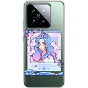 Прозрачный чехол BoxFace Xiaomi 14 Pro The Sakuras Will Cry For You