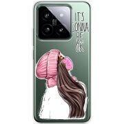 Прозрачный чехол BoxFace Xiaomi 14 Pro It's Gonna Be OK