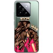 Прозрачный чехол BoxFace Xiaomi 14 Pro Queen and Princess