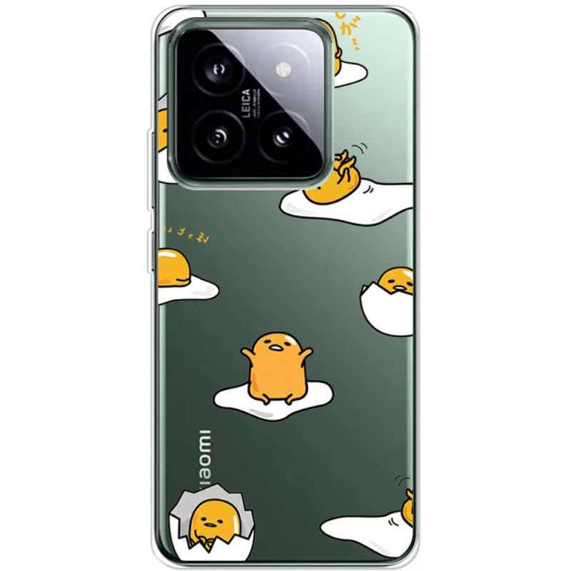 Прозрачный чехол BoxFace Xiaomi 14 Pro Gudetama