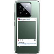 Прозрачный чехол BoxFace Xiaomi 14 Pro Insta