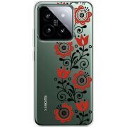 Прозрачный чехол BoxFace Xiaomi 14 Pro Ethno Ornament
