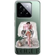 Прозрачный чехол BoxFace Xiaomi 14 Pro VOGUE