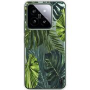 Прозрачный чехол BoxFace Xiaomi 14 Pro Palm Tree