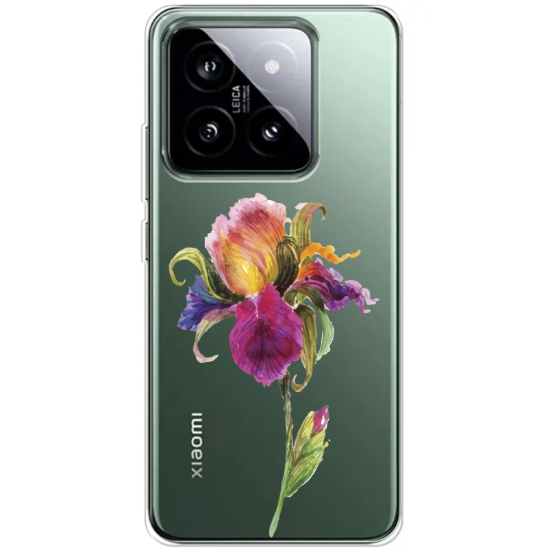 Прозрачный чехол BoxFace Xiaomi 14 Pro Iris
