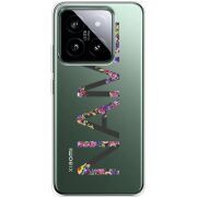 Прозрачный чехол BoxFace Xiaomi 14 Pro Именной