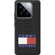 Черный чехол BoxFace Xiaomi 14 Pro Tommy Print