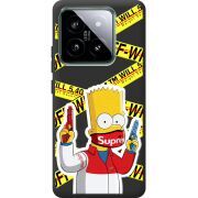 Черный чехол BoxFace Xiaomi 14 Pro White Bart