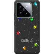 Черный чехол BoxFace Xiaomi 14 Pro Among Us Invisible