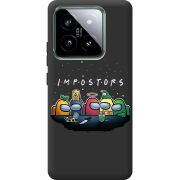 Черный чехол BoxFace Xiaomi 14 Pro Among Us Impostors