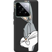Черный чехол BoxFace Xiaomi 14 Pro Lucky Rabbit