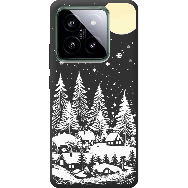 Черный чехол BoxFace Xiaomi 14 Pro 