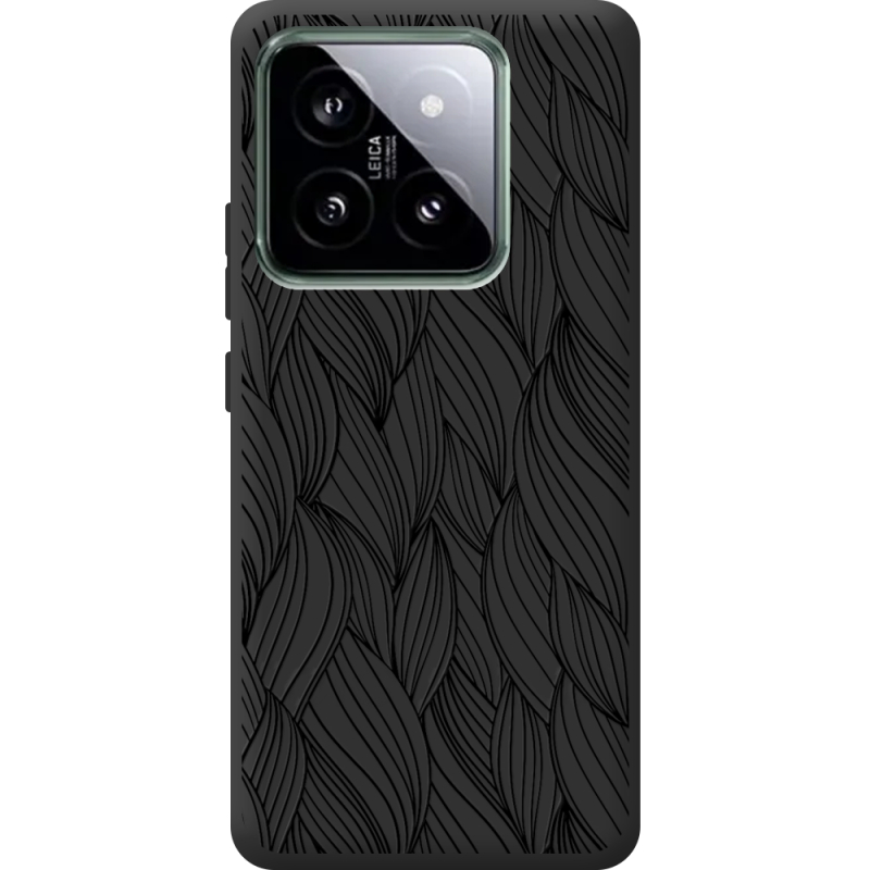 Черный чехол BoxFace Xiaomi 14 Pro 