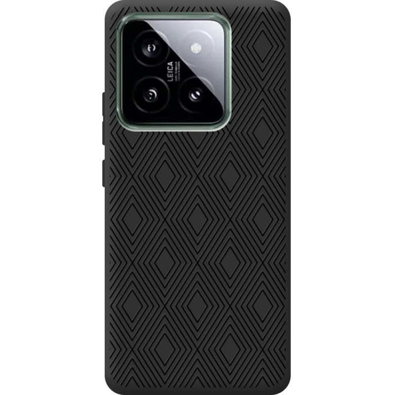 Черный чехол BoxFace Xiaomi 14 Pro 