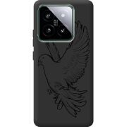 Черный чехол BoxFace Xiaomi 14 Pro Dove