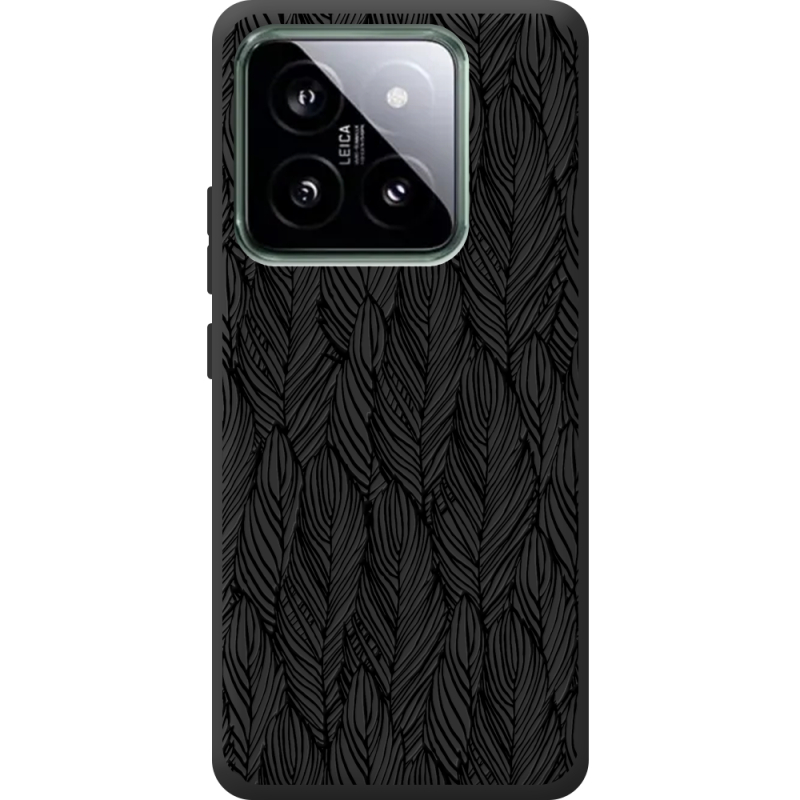 Черный чехол BoxFace Xiaomi 14 Pro 