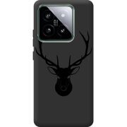Черный чехол BoxFace Xiaomi 14 Pro Deer
