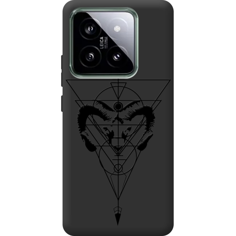 Черный чехол BoxFace Xiaomi 14 Pro 
