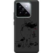 Черный чехол BoxFace Xiaomi 14 Pro 