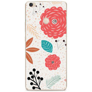 Чехол Uprint Xiaomi Mi Max 2 Line Flowers