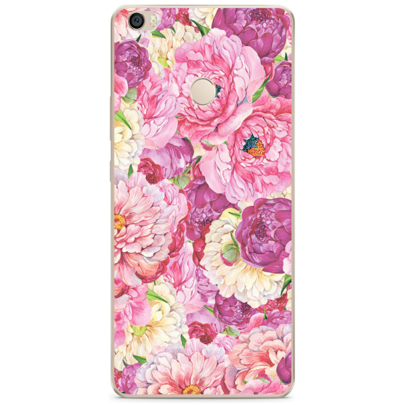 Чехол Uprint Xiaomi Mi Max 2 Pink Peonies