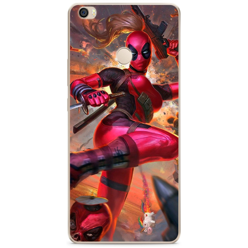 Чехол Uprint Xiaomi Mi Max 2 Woman Deadpool