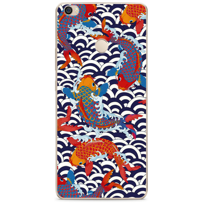 Чехол Uprint Xiaomi Mi Max 2 Koi Fish