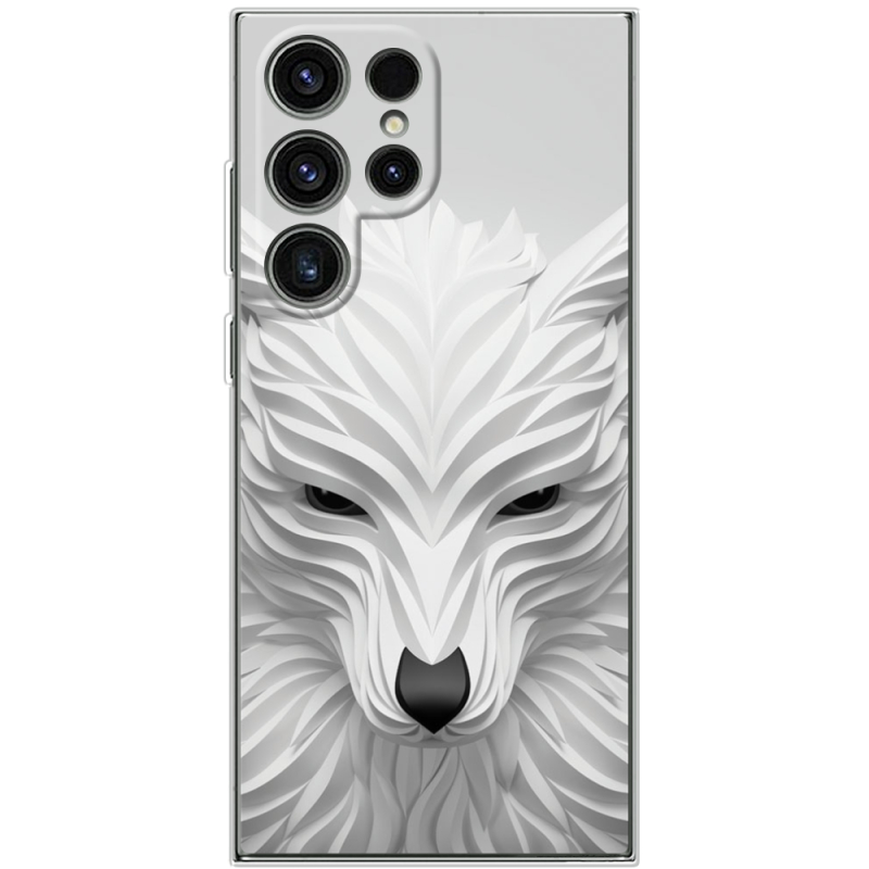 Чехол BoxFace Samsung Galaxy S24 Ultra White Wolf