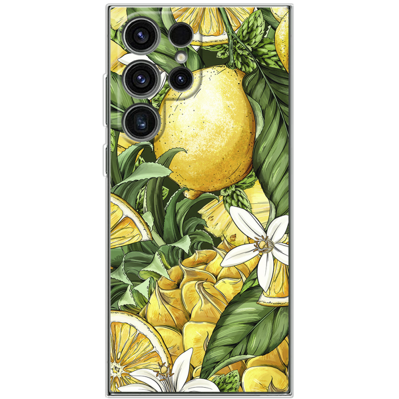 Чехол BoxFace Samsung Galaxy S24 Ultra Lemon Pattern